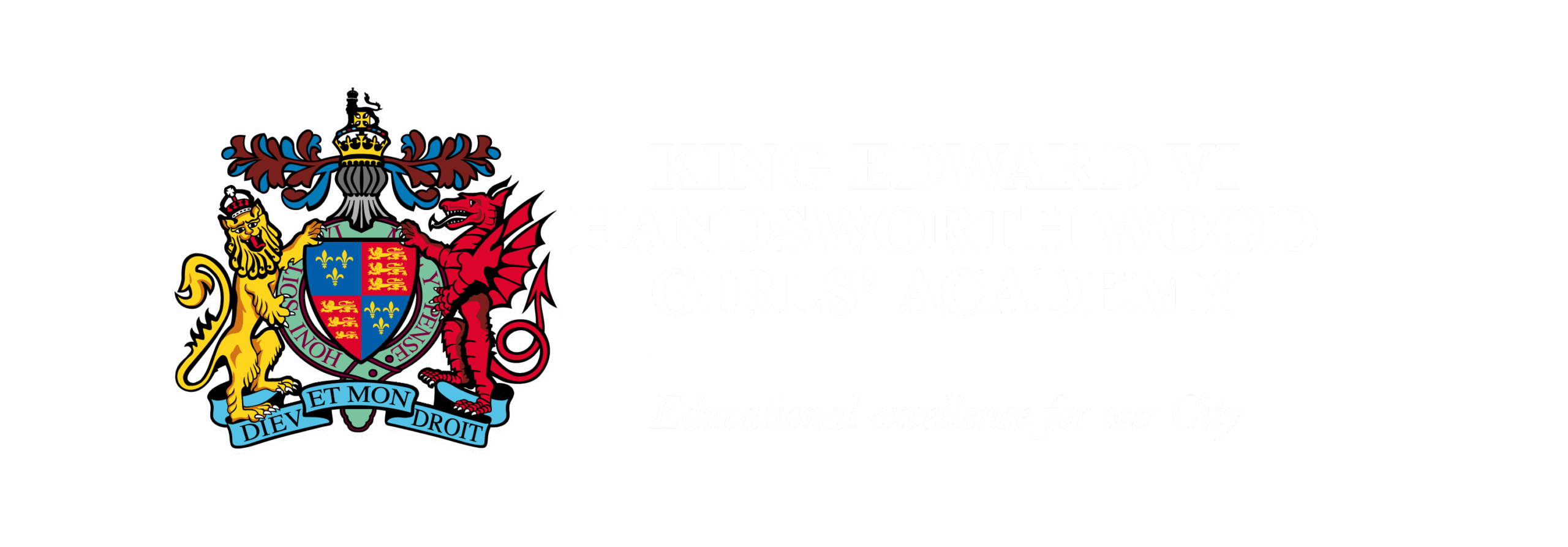 Kevi Foundation logo, a crest with a lion and dragon, symbolizing educational excellence and student life